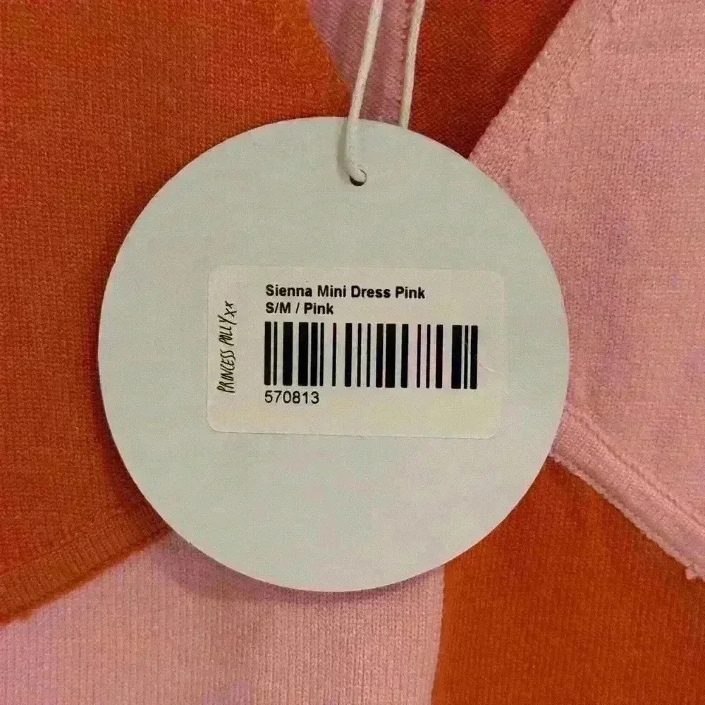 Princess Polly Pink and Orange Dual Color Dress Size Small/Medium New With Tags - Picture 2 of 2